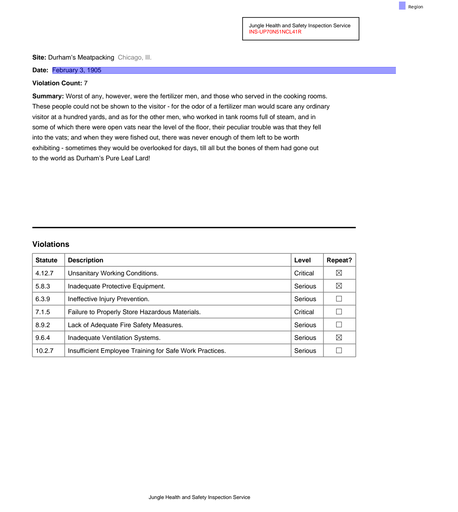 Result