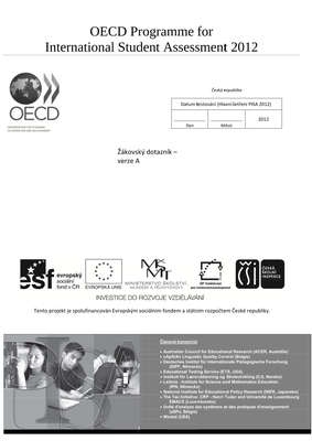 Complex Table Extraction from OECD Czech PISA Assessment